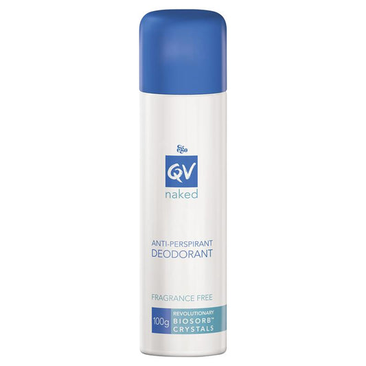 QV Naked Fragrance-Free Anti-Perspirant Spray 100g for Sensitive Skin - Auzzistore