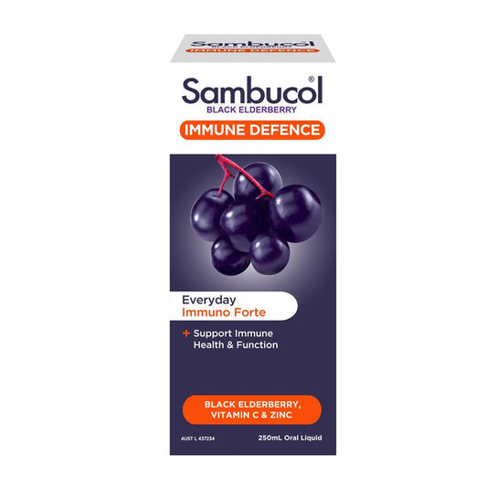 Sambucol Immune Defence Liquid 250ml - Powerful Immune Support - Auzzi Store