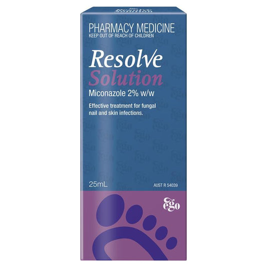 Resolve Anti-Fungal Solution for Skin & Nails - 25mL-Auzzi Store
