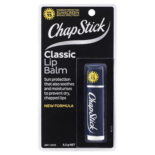 Chapstick Classic Lip Balm with SPF 15 - 4.2g-Auzzi Store