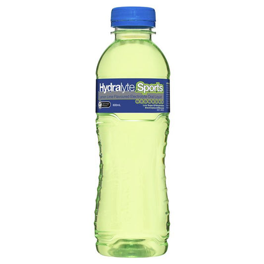 Hydralyte Sports Electrolyte Drink - Lemon Lime 600ml-Auzzi Store
