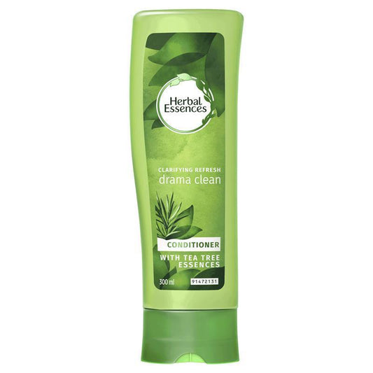 Herbal Essences Drama Clean Conditioner 300ml - Purifying Tea Tree Infusion-Auzzi Store