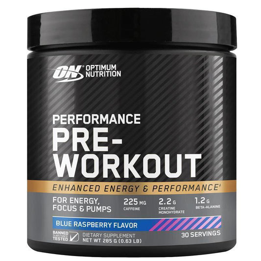 Optimum Nutrition Performance Preworkout Blue Raspberry - 285g