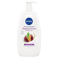 NIVEA Passion Fruit & Monoi Oil Shower Gel 1L – Moisturizing, pH Balanced