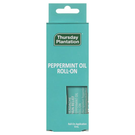 Thursday Plantation Peppermint Headache Pain Relief Roll On 9ml - Soothing Relief – view 2