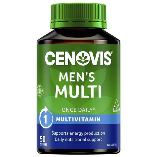 Cenovis Once Daily Men's Multi - 50 Capsules