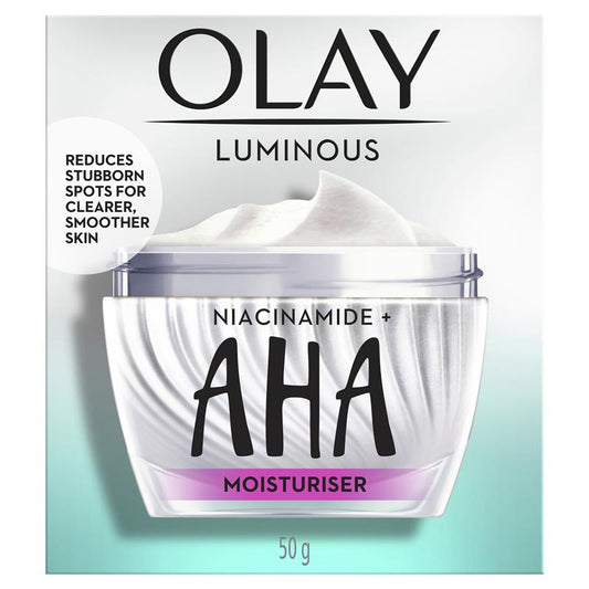 Olay Luminous Niacinamide + AHA Face Cream Moisturiser 50g – view 2