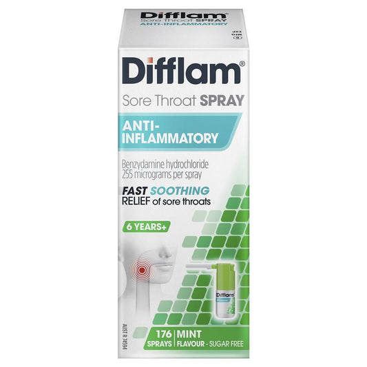 Difflam Sore Throat Spray 30ml - Fast Targeted Relief-Auzzi Store