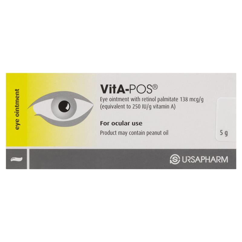 VitA-POS Eye Ointment 5g - Nighttime Relief for Dry Eyes - Auzzi Store