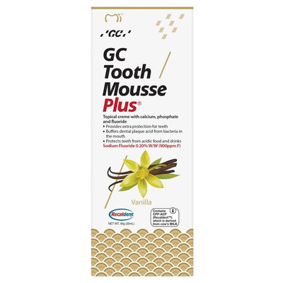 GC Tooth Mousse Plus Vanilla 40g - Enamel Protection
