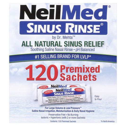 NeilMed Sinus Rinse 120 Sachets - Natural Sinus Relief – view 2