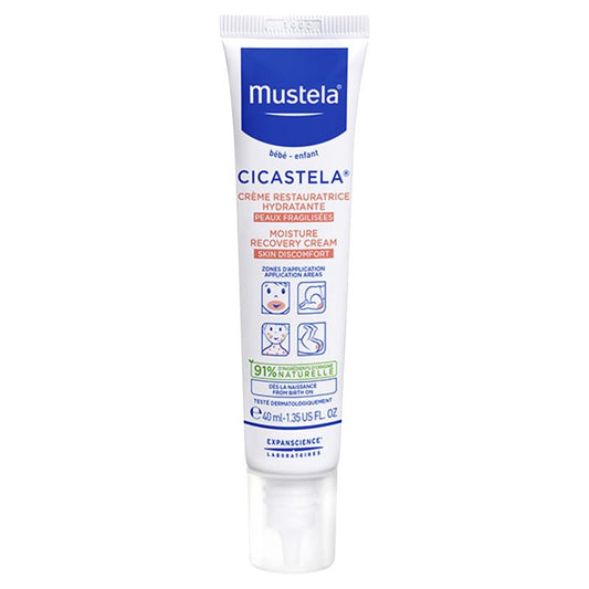 Mustela Cicastela Moisture Recovery Cream 40ml - Gentle Skin Relief - Auzzi Store
