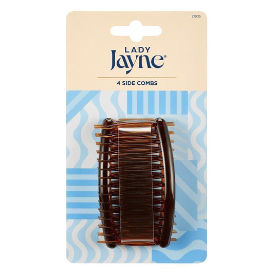 Lady Jayne Shell Side Comb, Pack of 4-Auzzi Store