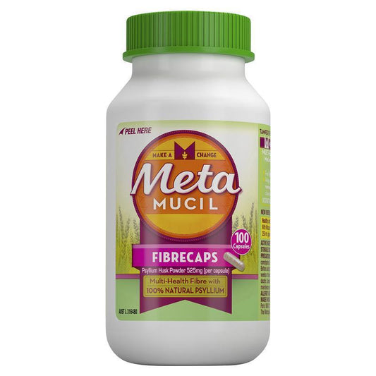Metamucil Daily Fibre Supplement Capsules - 100 Count-Auzzi Store