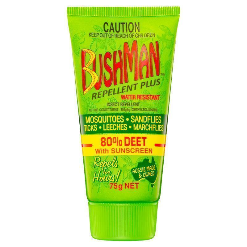 Bushman Plus UV Insect Repellent Gel 75g-Auzzi Store
