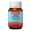 Fusion Cough Lung Tonic 60 Vegetarian Capsules - Herbal Relief for Coughs
