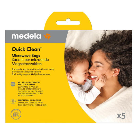 Medela Quick Clean Microwave Bags - 5 Pack-Auzzi Store