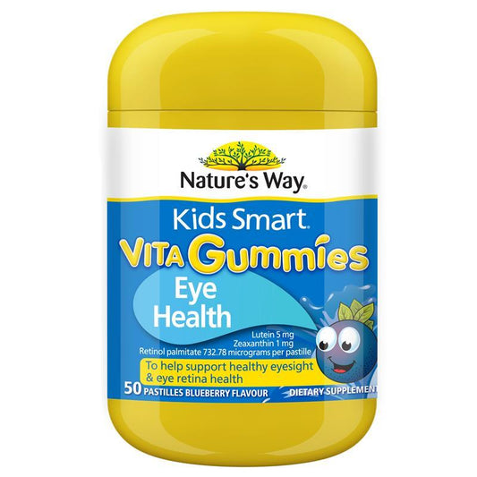 Nature's Way Kids Smart Vita Gummies Blue Light Eye Defence 50 Pastilles - Support Your Child's Eye Health - Auzzi Store