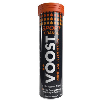Voost Sport Orange Effervescent 10 Tablets - Hydration Support Supplement