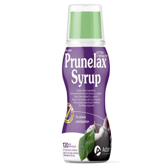 Prunelax Syrup 120ml - Natural Laxative for Constipation Relief