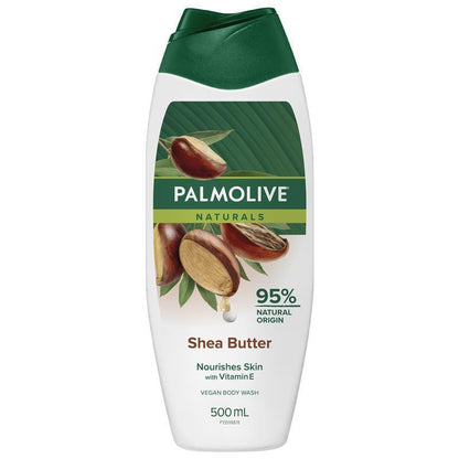 Palmolive Naturals Shea Butter Body Wash 500ml – Moisturizing & Paraben-Free