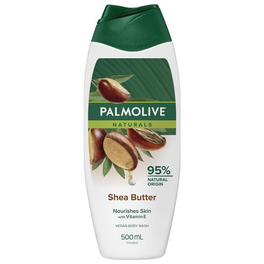 Palmolive Naturals Shea Butter Body Wash 500ml – Moisturizing & Paraben-Free