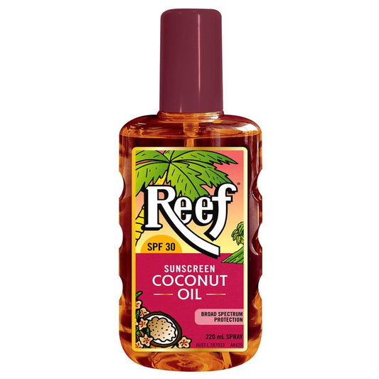Reef Coconut Oil SPF 30+ Moisturising Oil Spray 220ml - Nourishing Sun Protection - Auzzi Store