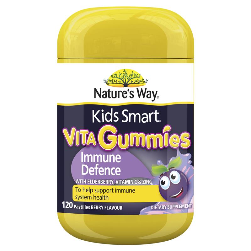 Nature's Way Kids Smart Vita Gummies Immune Defence - 120 Gummies