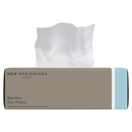 New Beginnings Bamboo Dry Wipes - 100 Pack-Auzzi Store
