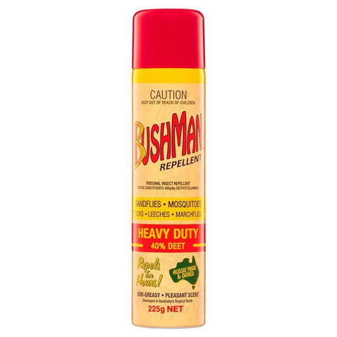 Bushman Heavy Duty Insect Repellent Aerosol 225g - 40% DEET-Auzzi Store