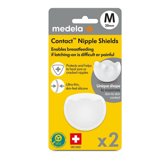 Medela Contact Nipple Shield Medium (20mm) - Pack of 2