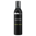 Gillette Labs Men's Quick Rinse Shave Foam, 240ml, Alcohol-Free