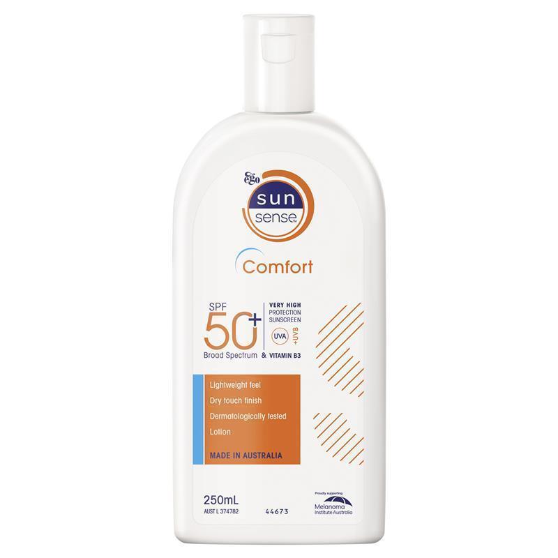 Ego Sunsense Comfort SPF 50+ 250ml - Maximum Sun Defense
