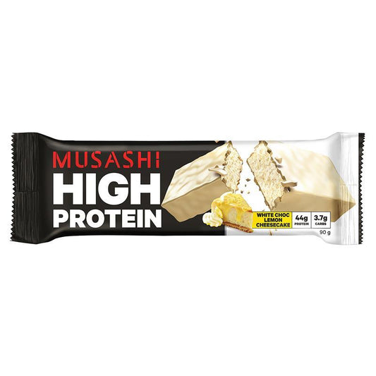 Musashi High Protein Bar - White Chocolate Lemon Cheesecake - 90g-Auzzi Store