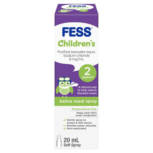 Fess Children's Nasal Spray 20ml - Gentle Nasal Relief for Kids-Auzzi Store