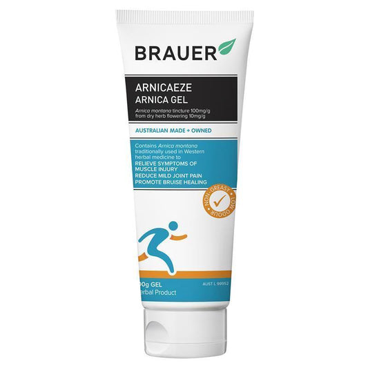 Brauer Arnicaeze Gel 100g - Muscle Relief & Bruise Healing