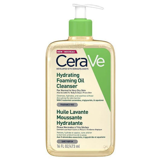 CeraVe Hydrating Foaming Oil Cleanser - 473ml
