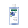 Klorane Volumising Shampoo with Organic Flax 400ml - Boost Volume for Fine Hair