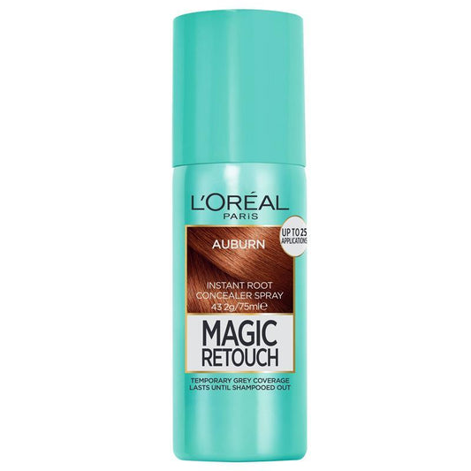 L'Oreal Paris Magic Retouch Temporary Root Concealer Spray - Auburn - 75ml-Auzzi Store