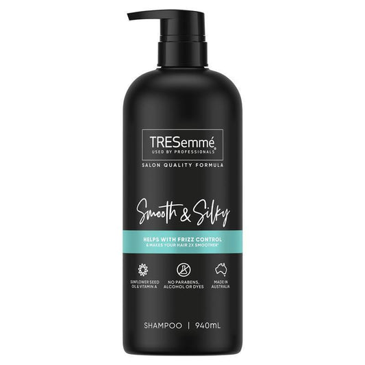 Tresemme Shampoo Smooth & Silky 940ml - Luxurious Hair Care