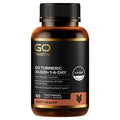 GO Healthy Turmeric 30000+ 1-A-DAY 60 Hard Vege Capsules - Joint Support