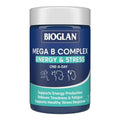 Bioglan Mega B Complex 90 Tablets – Energy, Stress & Immune Support, Vegan