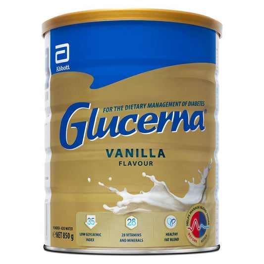 Glucerna Vanilla - 850g Health Shake for Diabetics