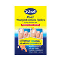 Scholl Washproof Corn Removal Plaster with Medicated Discs, 8-Pack