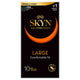 SKYN Large Non-Latex Condoms 10 Pack – Ultra Smooth Polyisoprene – view 2 - Auzzistore