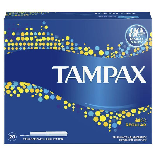 Tampax Mini Tampons with Applicator - 20 Pack for Light Flow-Auzzi Store