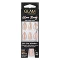 Glam By Manicare Glam Ready Pre-Glued Nails - Off The Runway - 30 Pieces
