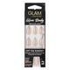 Glam By Manicare Glam Ready Pre-Glued Nails - Off The Runway - 30 Pieces
