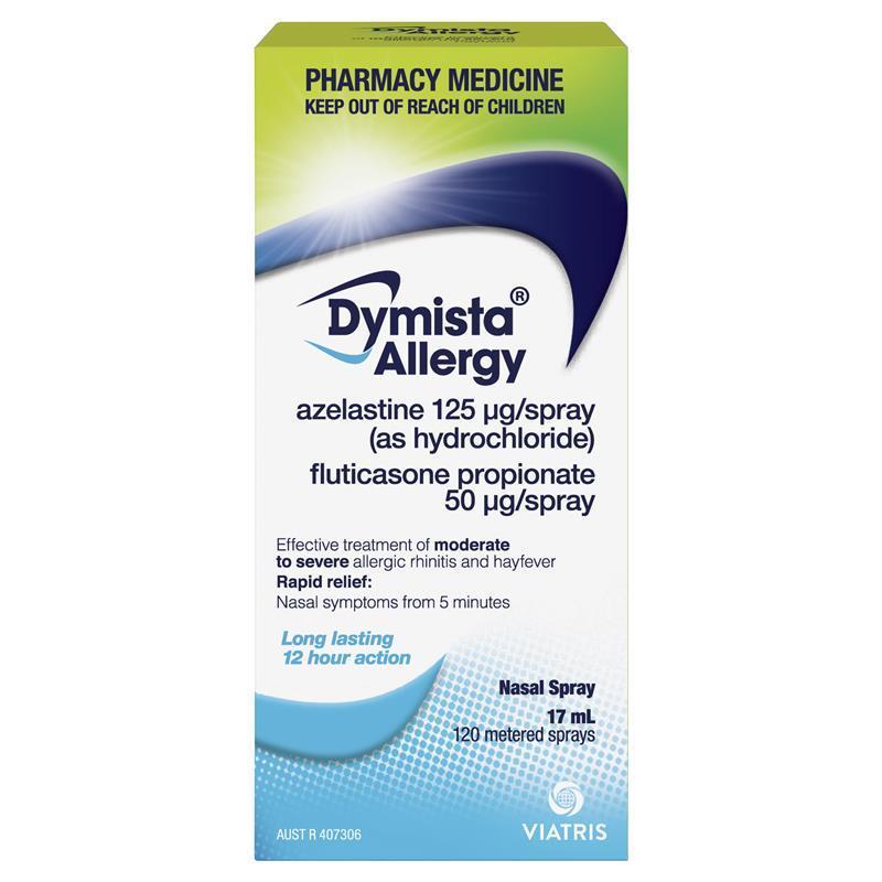 Dymista Allergy Nasal Spray 120 Dose - Rapid Relief from Allergies