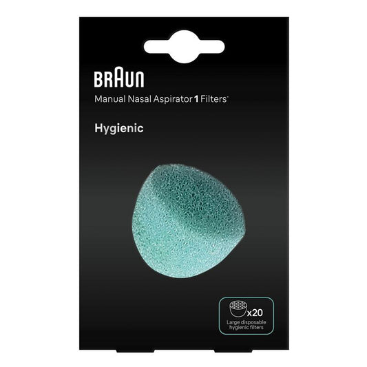 Braun Manual Nasal Aspirator Replacement Filters - 20 Pack – view 2 - Auzzistore